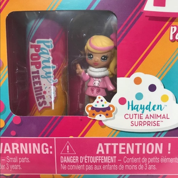 Party Pop Teenies Party Surprise Hayden Cutie Animal Surprise Series 1 - Picture 3 of 12